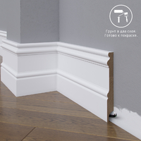 Плинтус МДФ 17-136-16 под покраску